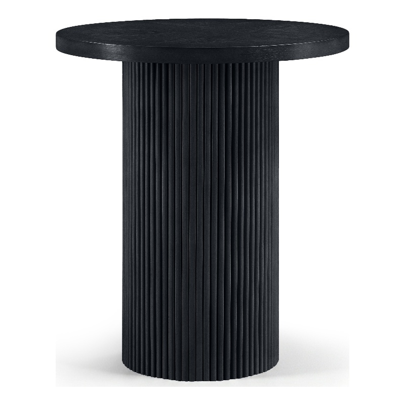 Meridian Furniture Belinda Black Oak Veneer And Solid Wood Bar Height Table