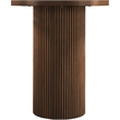 Meridian Furniture Belinda Brown Oak Veneer And Solid Wood Bar Height Table