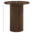 Meridian Furniture Belinda Brown Oak Veneer And Solid Wood Bar Height Table