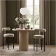 Meridian Furniture Belinda Natural Oak Veneer And Solid Wood Bar Height Table