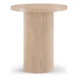 Meridian Furniture Belinda Natural Oak Veneer And Solid Wood Bar Height Table