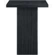 Meridian Furniture Belinda Black Oak Veneer And Solid Wood Bar Height Table