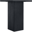Meridian Furniture Belinda Black Oak Veneer And Solid Wood Bar Height Table