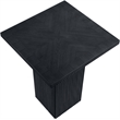 Meridian Furniture Belinda Black Oak Veneer And Solid Wood Bar Height Table