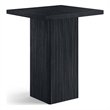 Meridian Furniture Belinda Black Oak Veneer And Solid Wood Bar Height Table