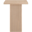 Meridian Furniture Belinda Natural Oak Veneer And Solid Wood Bar Height Table