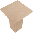 Meridian Furniture Belinda Natural Oak Veneer And Solid Wood Bar Height Table