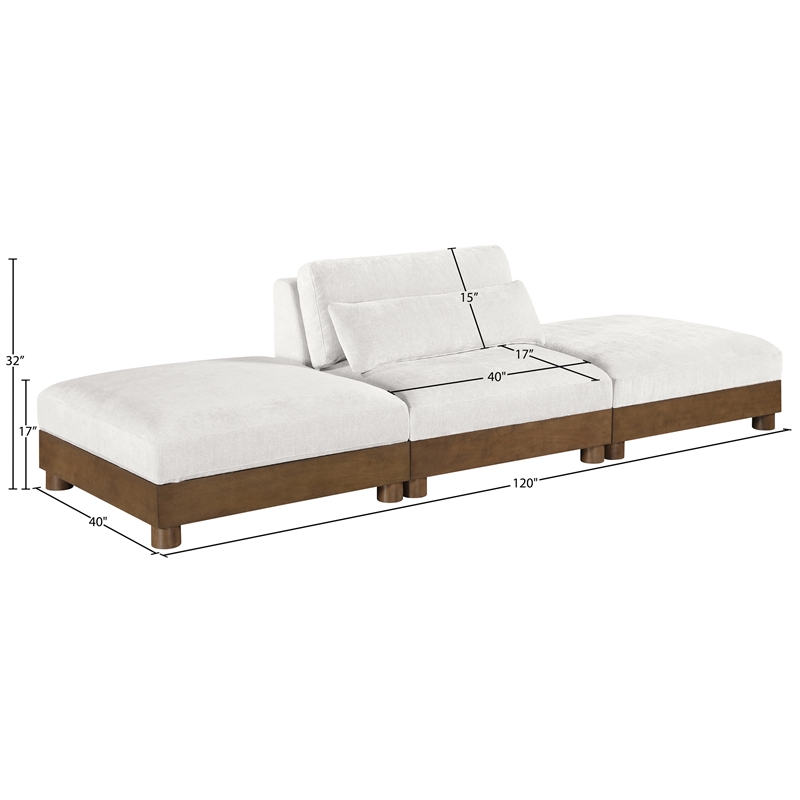 Meridian Furniture Turin 120