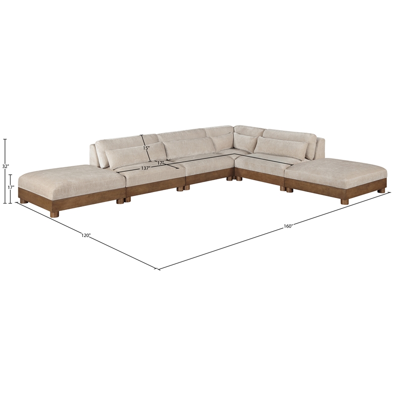 Meridian Furniture Turin 160