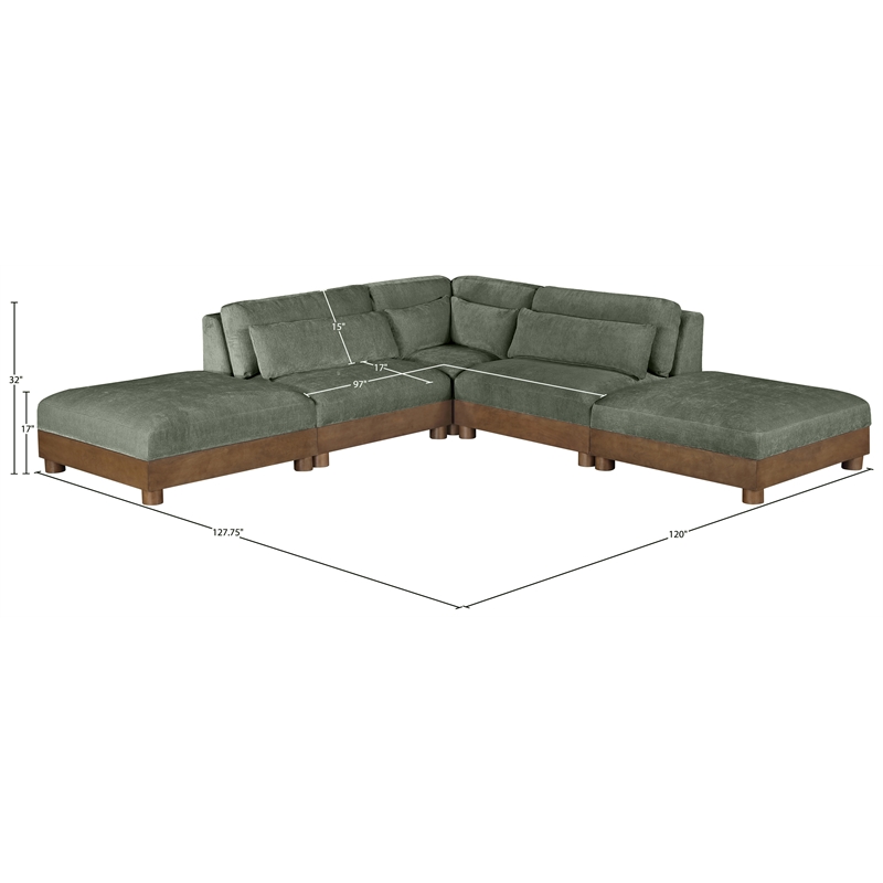 Meridian Furniture Turin 120