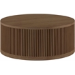 Meridian Furniture Madera Brown Oak Veneer With Caster Wheels Coffee Table