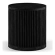 Meridian Furniture Madera Black Oak Veneer And Solid Wood End Table