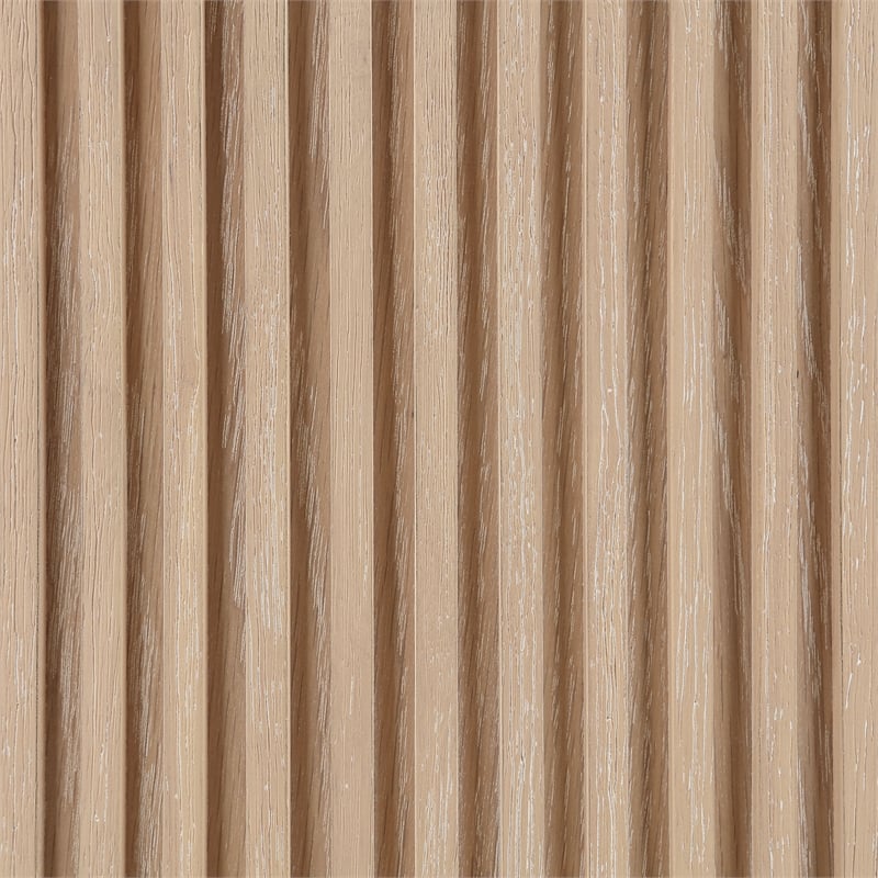 Meridian Furniture Madera Natural Oak Veneer And Solid Wood End Table