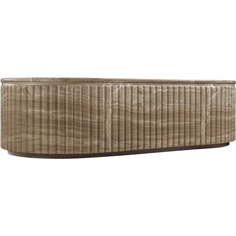 Meridian Furniture Catania Beige Concrete Indoor/Outdoor Coffee Table