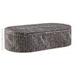 Meridian Furniture Catania Brown Concrete Indoor/Outdoor Coffee Table