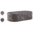 Meridian Furniture Catania Brown Concrete Indoor/Outdoor Coffee Table