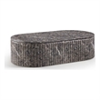 Meridian Furniture Catania Brown Concrete Indoor/Outdoor Coffee Table