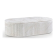 Meridian Furniture Catania White Concrete Indoor/Outdoor Coffee Table