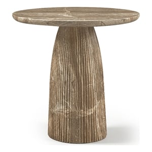 Meridian Furniture Venosa Beige Concrete Indoor / Outdoor Counter Height Table