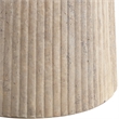 Meridian Furniture Venosa Travertine Concrete In / Outdoor Counter Height Table