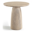 Meridian Furniture Venosa Travertine Concrete In / Outdoor Counter Height Table