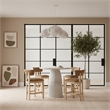 Meridian Furniture Venosa White Concrete Indoor / Outdoor Counter Height Table