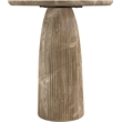 Meridian Furniture Venosa Beige Concrete Indoor / Outdoor Bar Table