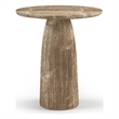 Meridian Furniture Venosa Beige Concrete Indoor / Outdoor Bar Table