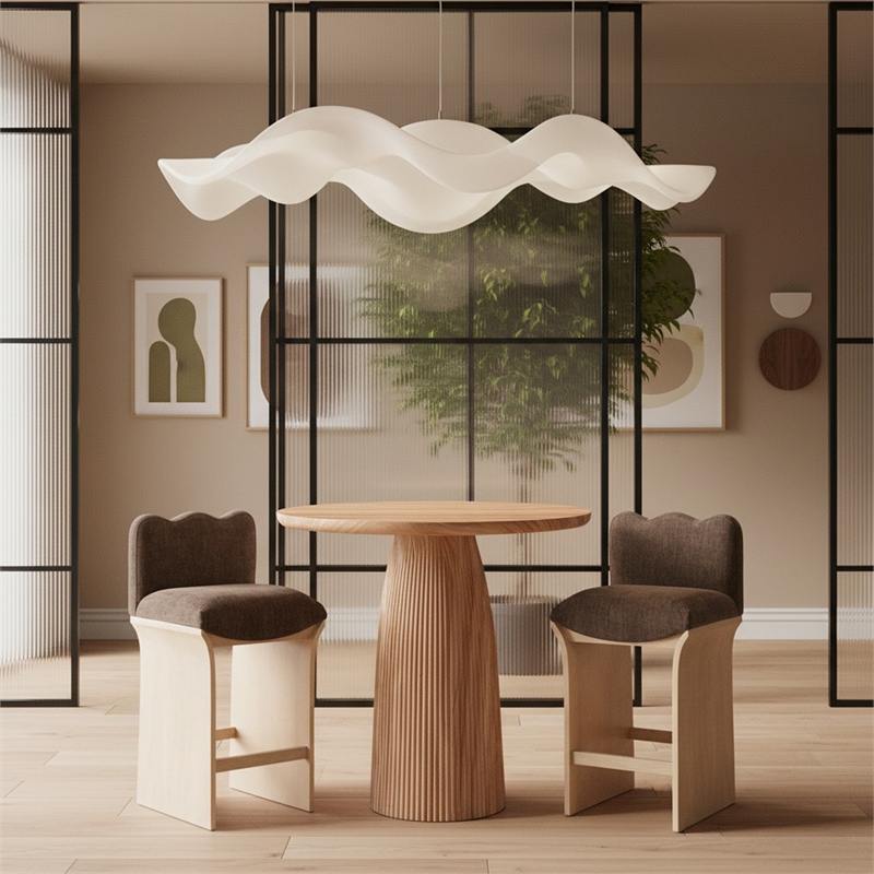 Meridian Furniture Venosa Natural Concrete Indoor / Outdoor Bar Table