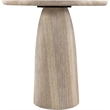 Meridian Furniture Venosa Travertine Concrete Indoor / Outdoor Bar Table