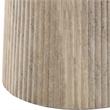 Meridian Furniture Venosa Travertine Concrete Indoor / Outdoor Bar Table