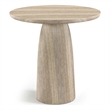 Meridian Furniture Venosa Travertine Concrete Indoor / Outdoor Bar Table