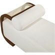 Meridian Furniture Zephyr Cream Linen Textured Fabric Upholstered Chaise