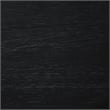 Meridian Furniture Canovia Black Solid Wood And Faux Cane Bench