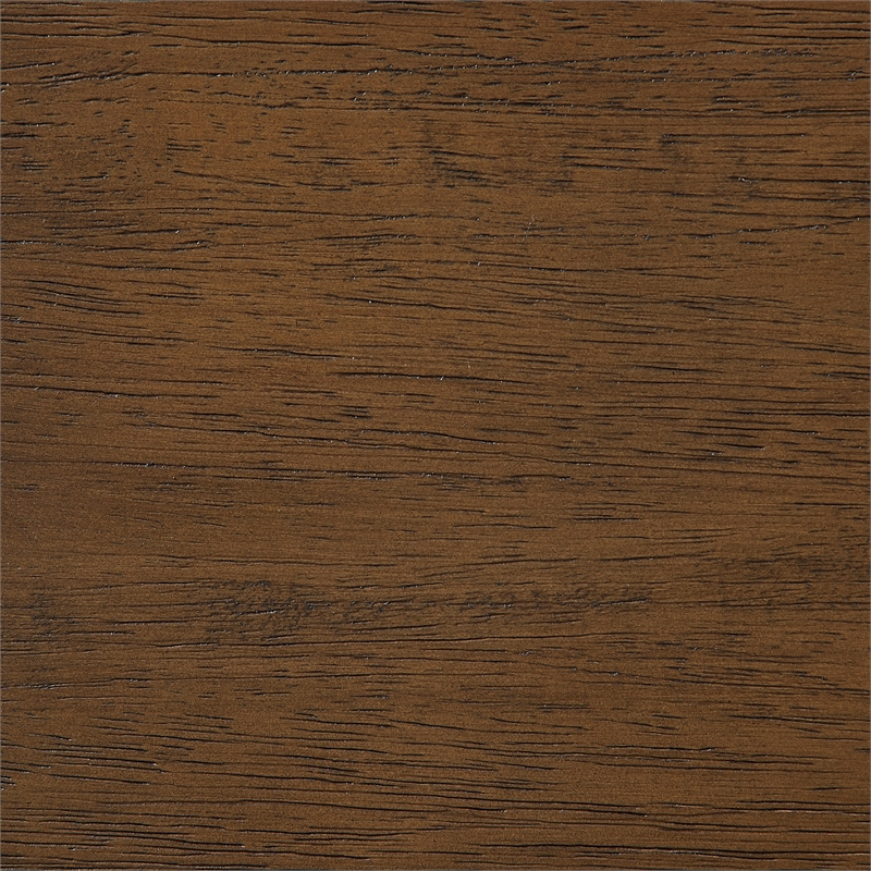 Meridian Furniture Canovia Brown Walnut Solid Wood And Faux Cane Bench