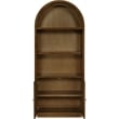 Meridian Furniture Botanical Brown Solid Wood Bookcase