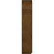 Meridian Furniture Botanical Brown Solid Wood Bookcase
