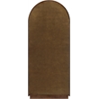Meridian Furniture Botanical Brown Solid Wood Bookcase