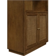 Meridian Furniture Botanical Brown Solid Wood Bookcase
