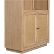 Meridian Furniture Botanical Natural Solid Wood Bookcase