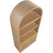 Meridian Furniture Botanical Natural Solid Wood Bookcase