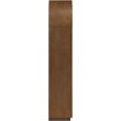 Meridian Furniture Hearth Brown Solid Wood Bookcase