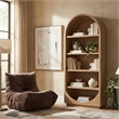 Meridian Furniture Hearth Natural Solid Wood Bookcase