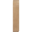 Meridian Furniture Hearth Natural Solid Wood Bookcase