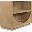 Meridian Furniture Hearth Natural Solid Wood Bookcase