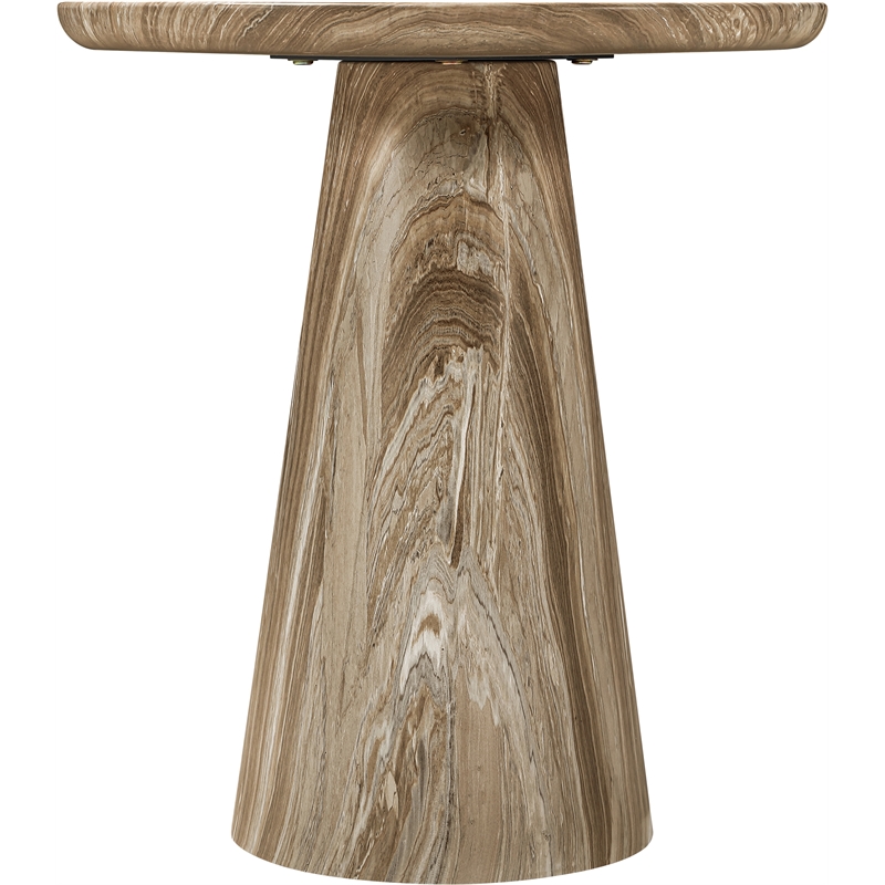 Meridian Furniture Cassino Beige Concrete Indoor / Outdoor End Table