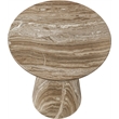Meridian Furniture Cassino Beige Concrete Indoor / Outdoor End Table