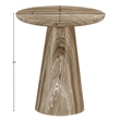 Meridian Furniture Cassino Beige Concrete Indoor / Outdoor End Table