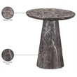 Meridian Furniture Cassino Brown Concrete Indoor / Outdoor End Table