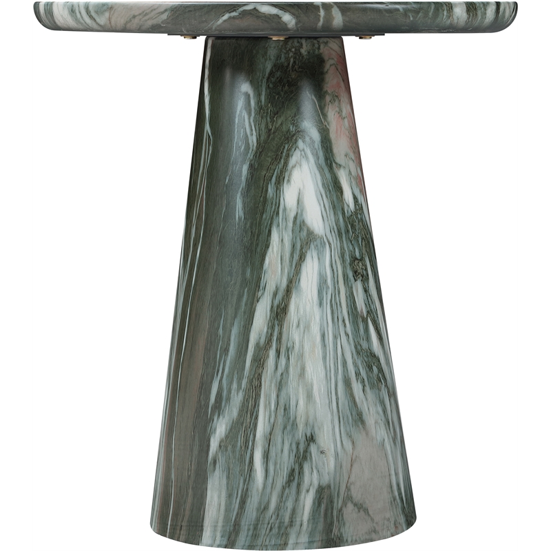 Meridian Furniture Cassino Green Concrete Indoor / Outdoor End Table